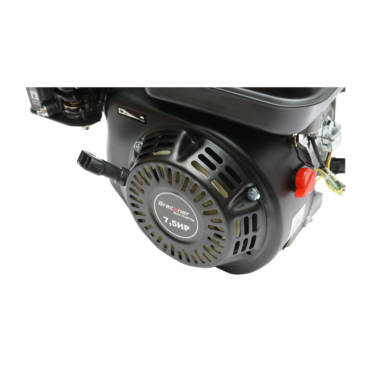 Motor pe benzina 7.5CP, 4 timpi, ax cu pana 20mm, pornire sfoara Breckner Germany - imagine 6