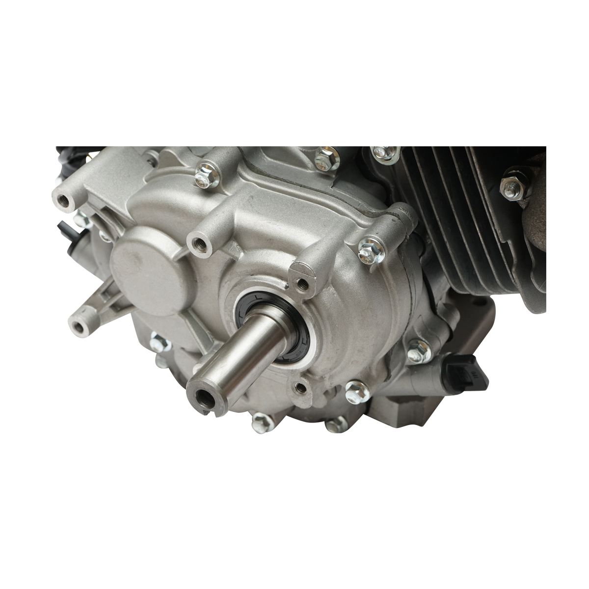 Motor pe benzina 13CP, 4 timpi, ax cu pana 25mm pornire cheie/sfoara, reductor priza Breckner Germany - imagine 5