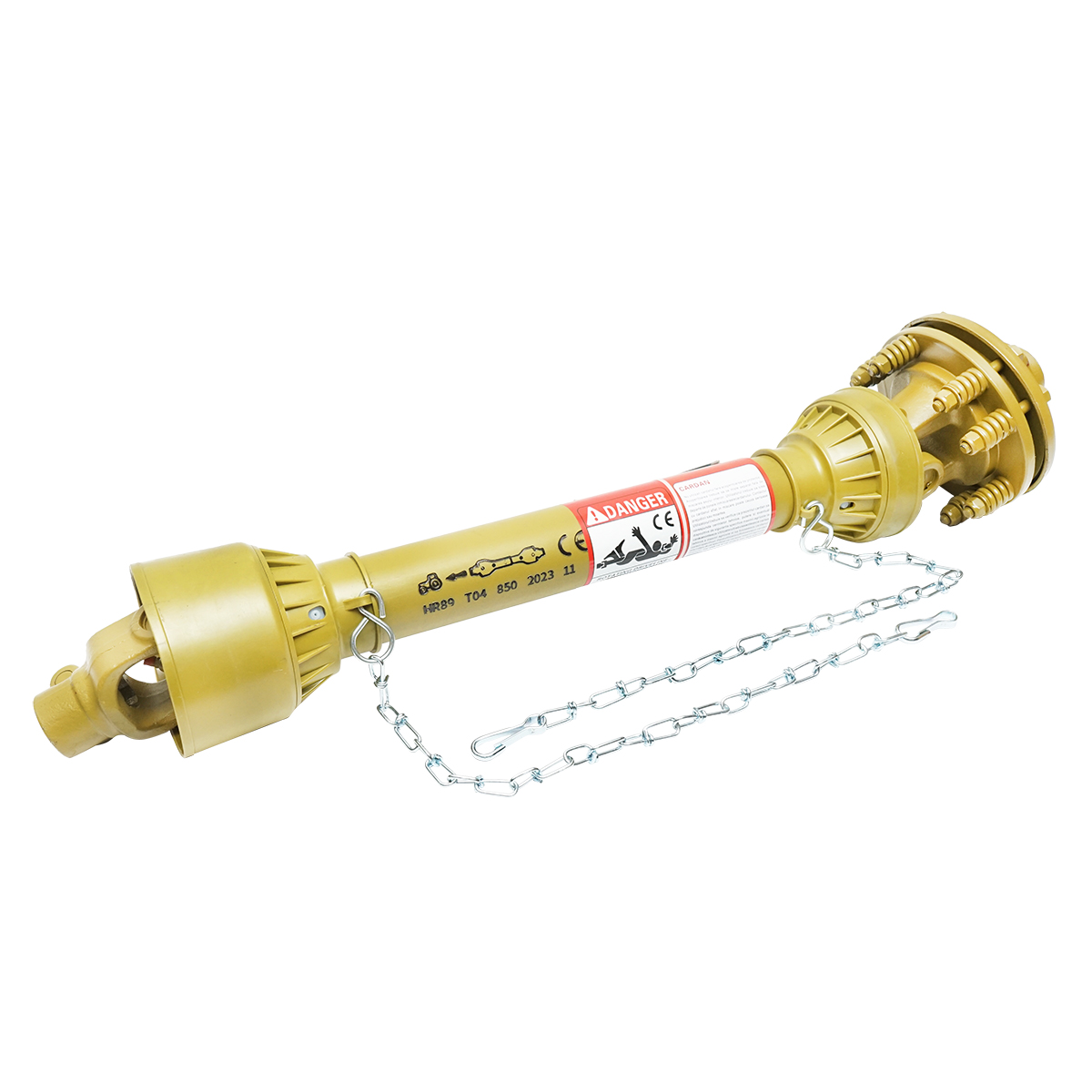 Cardan 850 mm T4 cu ambreiaj pentru utilaje de minim 35CP - imagine 3