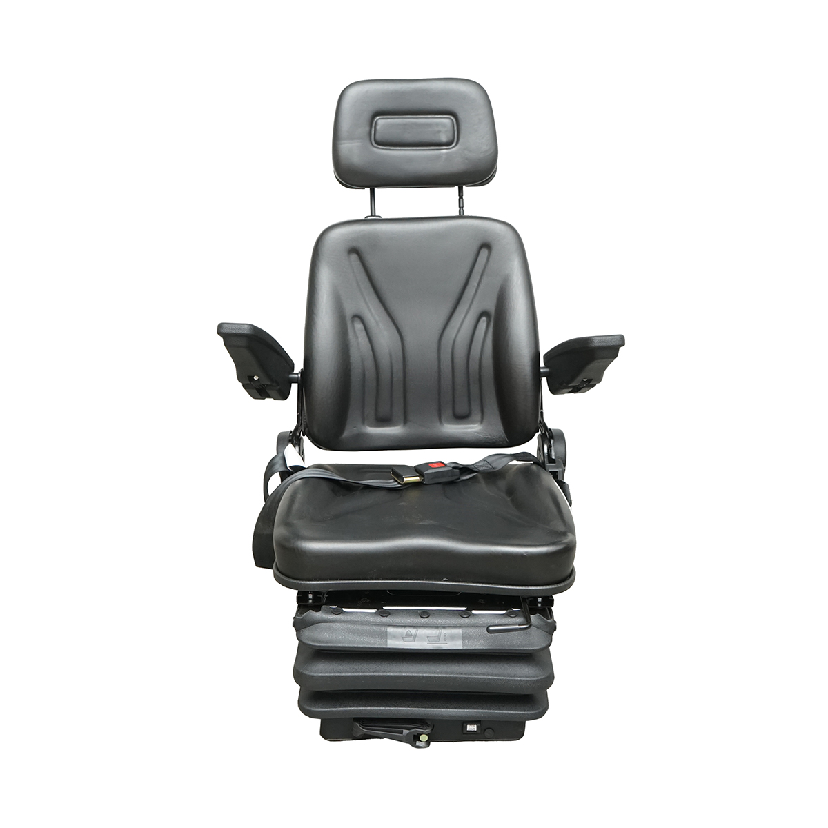 Scaun universal reglabil pe greutate 50-130Kg, cotiere si spatar rabatabil 50-90° pentru tractor, utilaje agricole, industriale, stivuitor - imagine 2