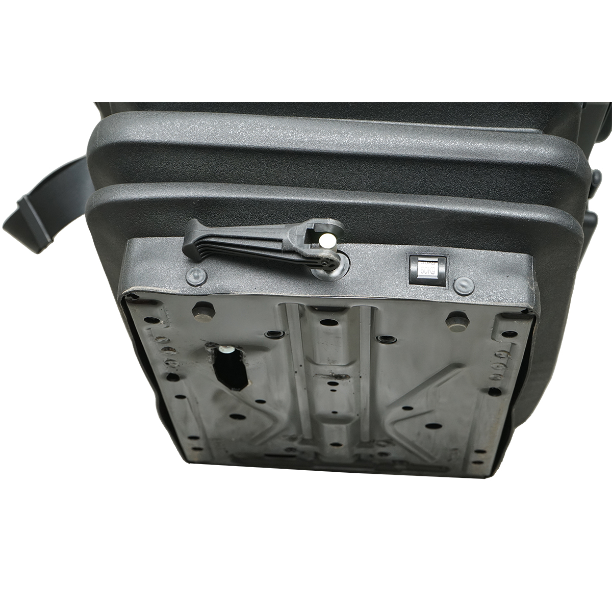 Scaun universal reglabil pe greutate 50-130Kg, cotiere si spatar rabatabil 50-90° pentru tractor, utilaje agricole, industriale, stivuitor - imagine 6