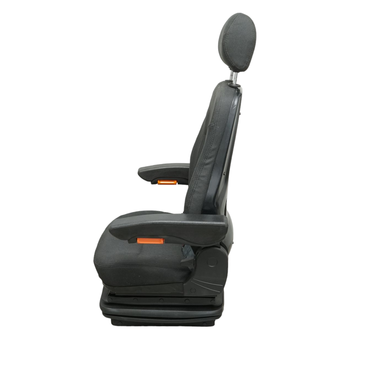 Scaun universal reglabil pe greutate 50-130Kg, cotiere si spatar rabatabil 50-90° pentru tractor, utilaje agricole, industriale, stivuitor  - imagine 2