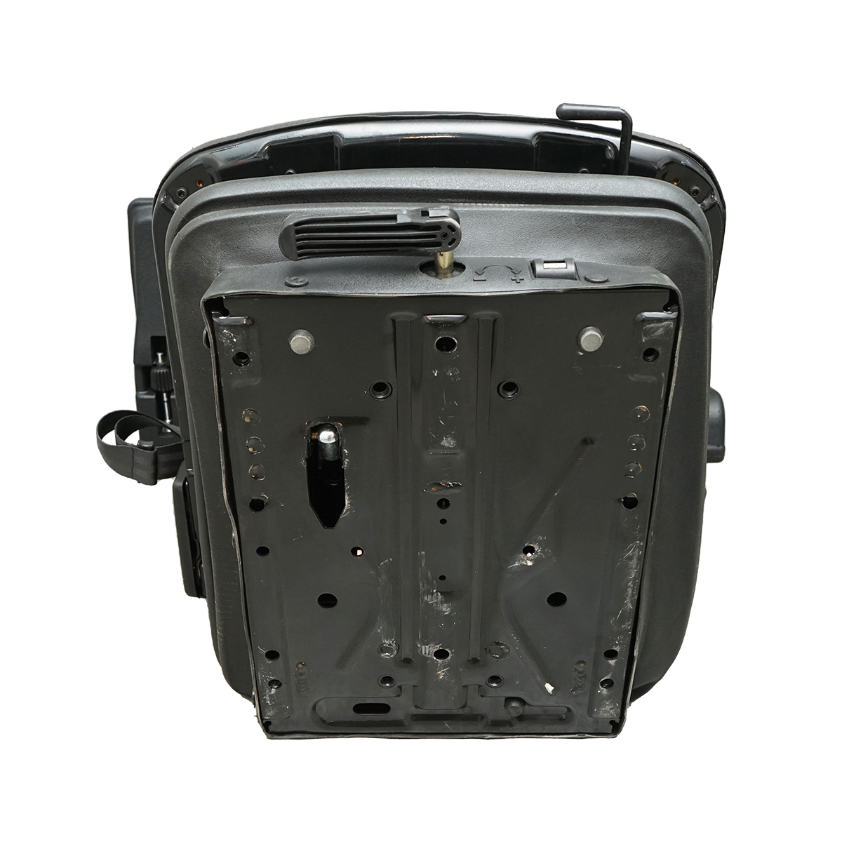 Scaun universal reglabil pe greutate 50-130Kg, cotiere si spatar rabatabil 55-89° pentru tractor, utilaje agricole, industriale, stivuitor - imagine 5