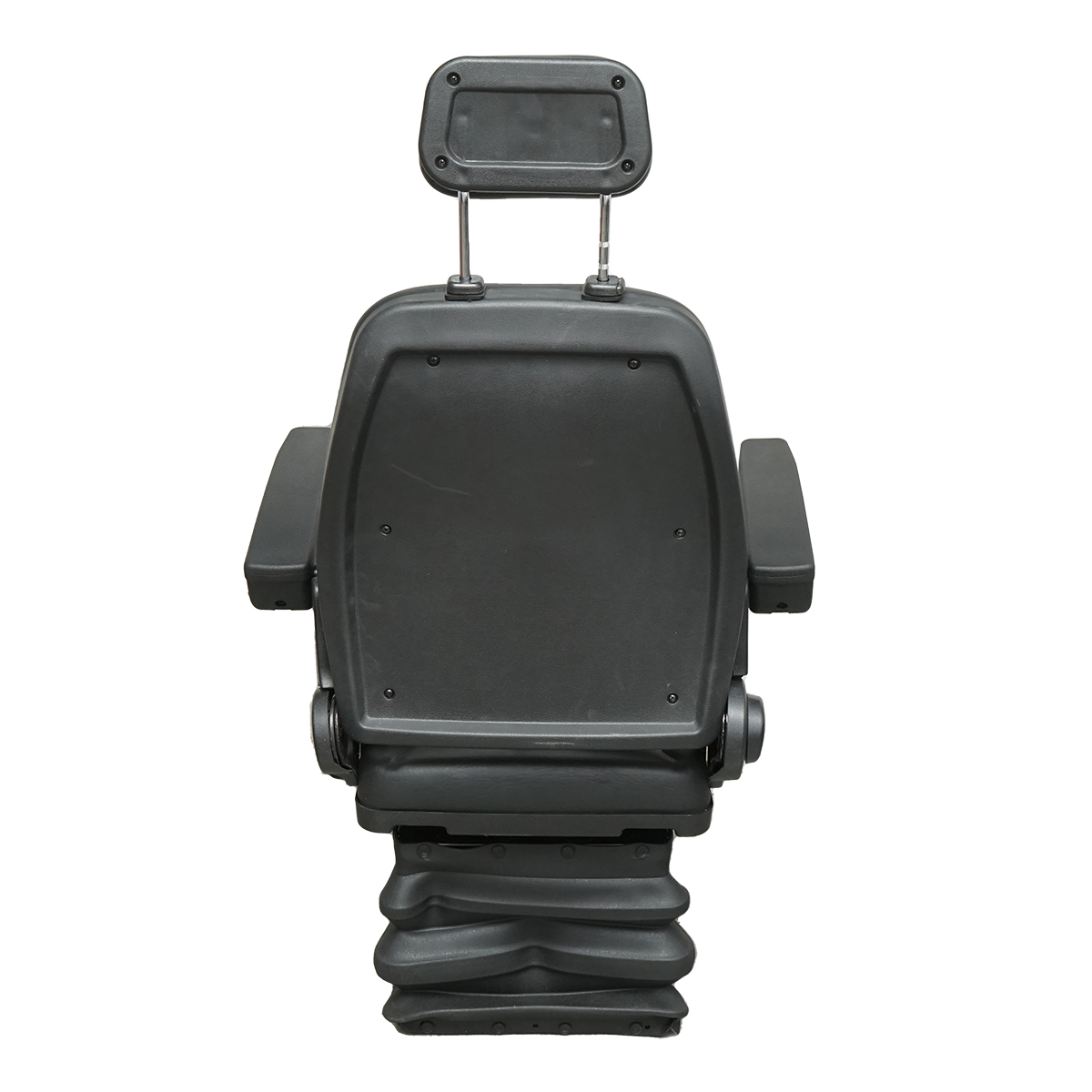 Scaun universal reglabil pe inaltime si greutate 40-120Kg, cotiere si spatar rabatabil 50-90° pentru tractor, utilaje agricole, industriale, stivuitor - imagine 3