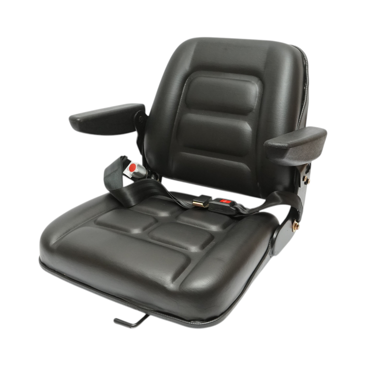 Scaun universal cu centura si cotiere pentru utilaje agricole sau industriale, stivuitor