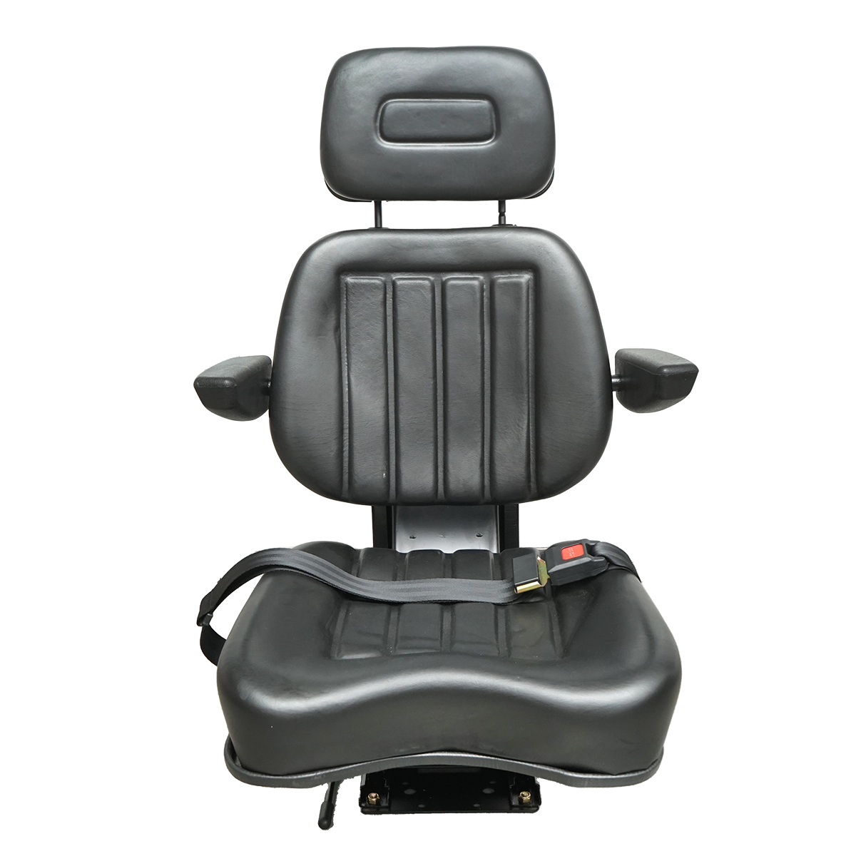 Scaun universal cu centura de siguranta, tetiera si cotiere pentru utilaje agricole sau industriale, stivuitor - imagine 5