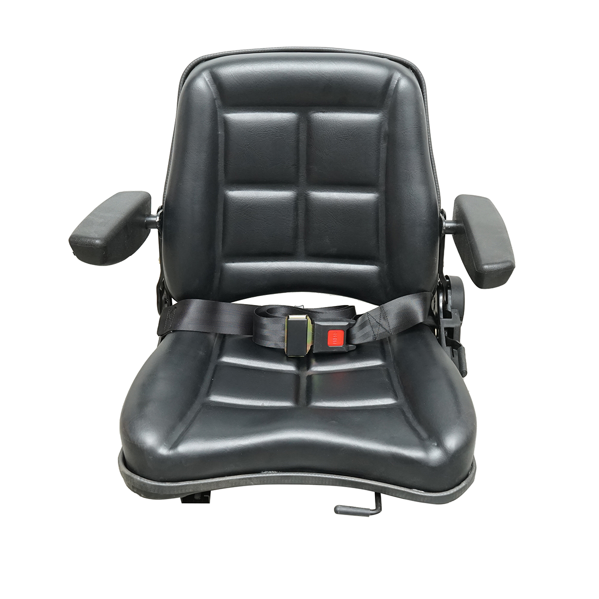 Scaun universal cu centura de siguranta si cotiere pentru utilaje agricole sau industriale - imagine 6