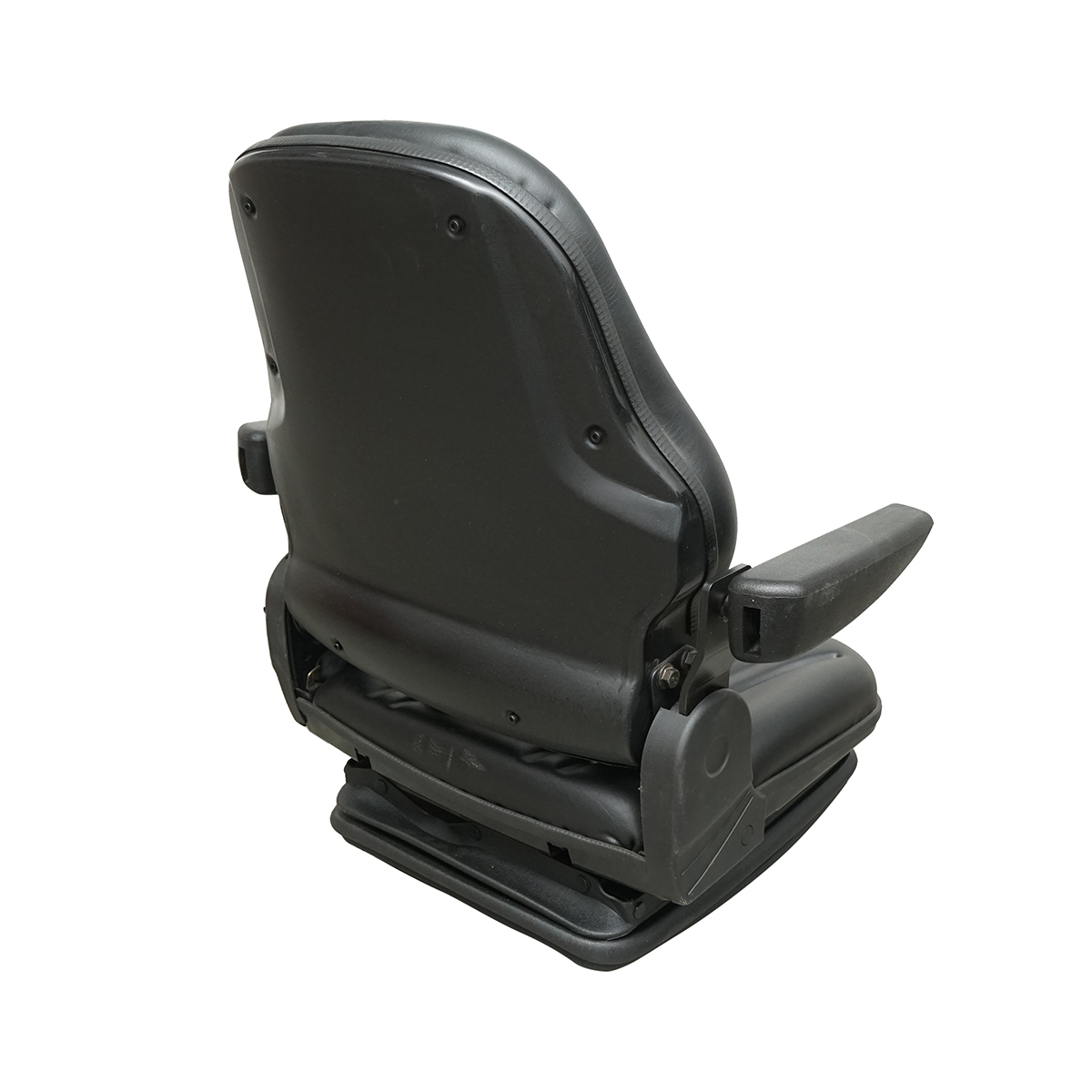 Scaun universal cu centura de siguranta si cotiere, suspensie mecanica pentru tractor si utilaje industriale, stivuitor - imagine 3