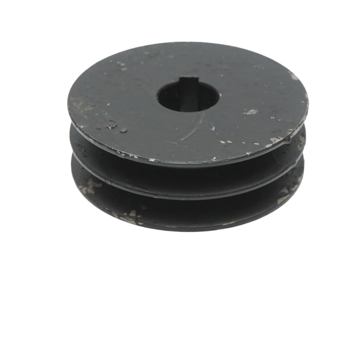 Fulie 2 caneluri 97x32mm pentru ax cu pana 24mm