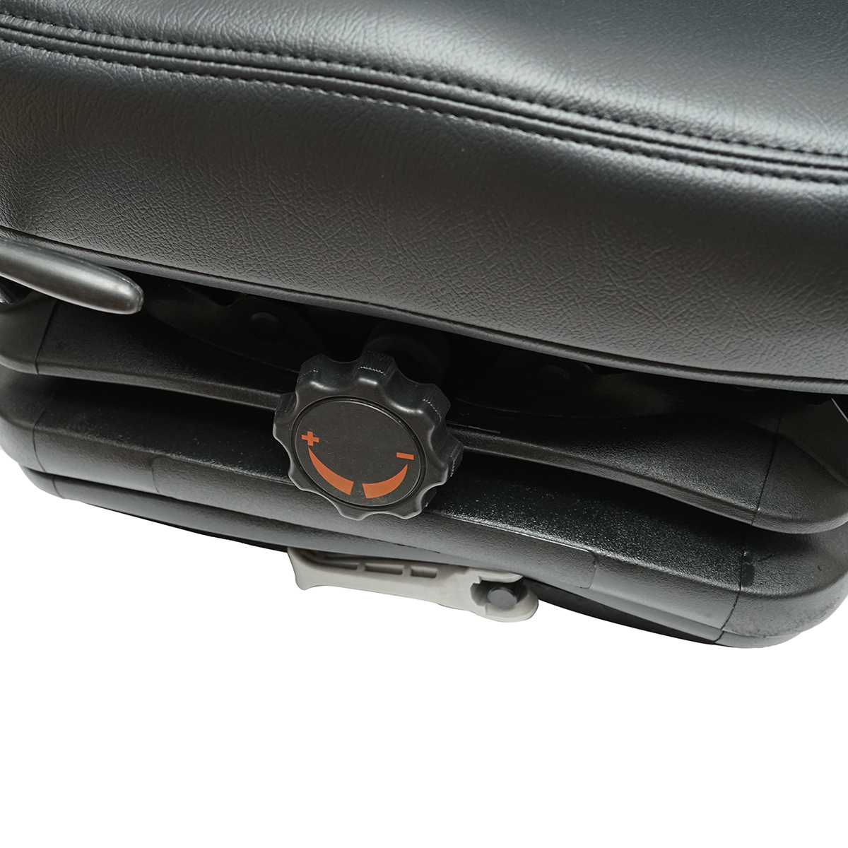 Scaun universal reglabil pentru tractor cu centura de siguranta, cotiere si suspensie mecanica 840x600mm - imagine 7