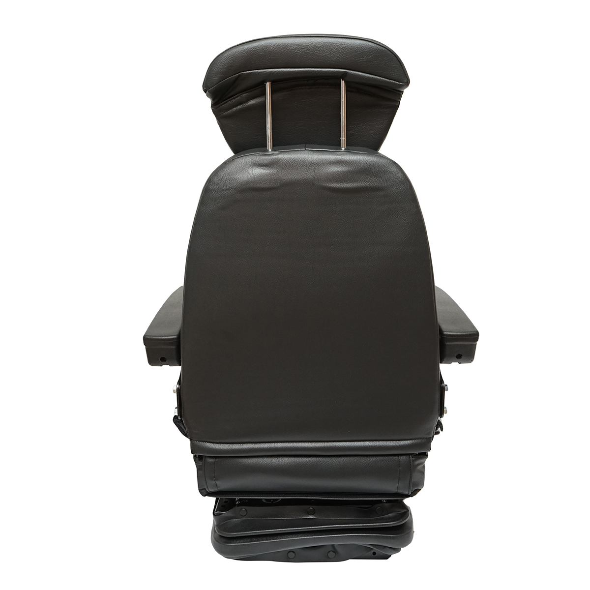 Scaun universal reglabil pentru tractor cu centura de siguranta, cotiere si suspensie 800x610mm - imagine 4