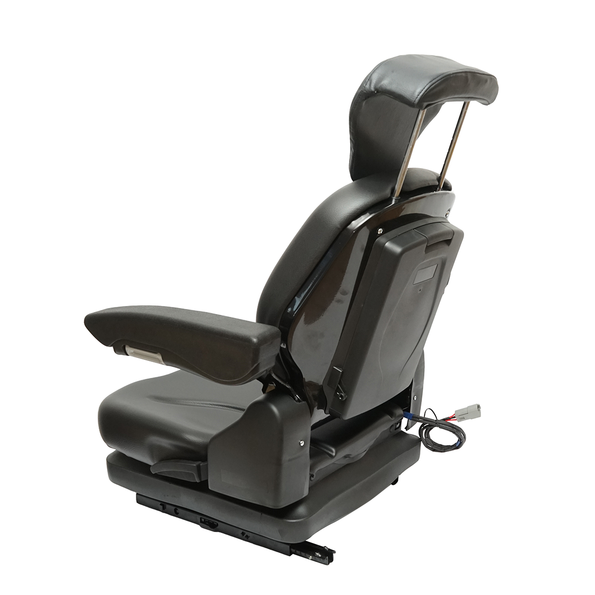 Scaun universal reglabil pentru tractor cu centura de siguranta si cotiere 610x390mm - imagine 4