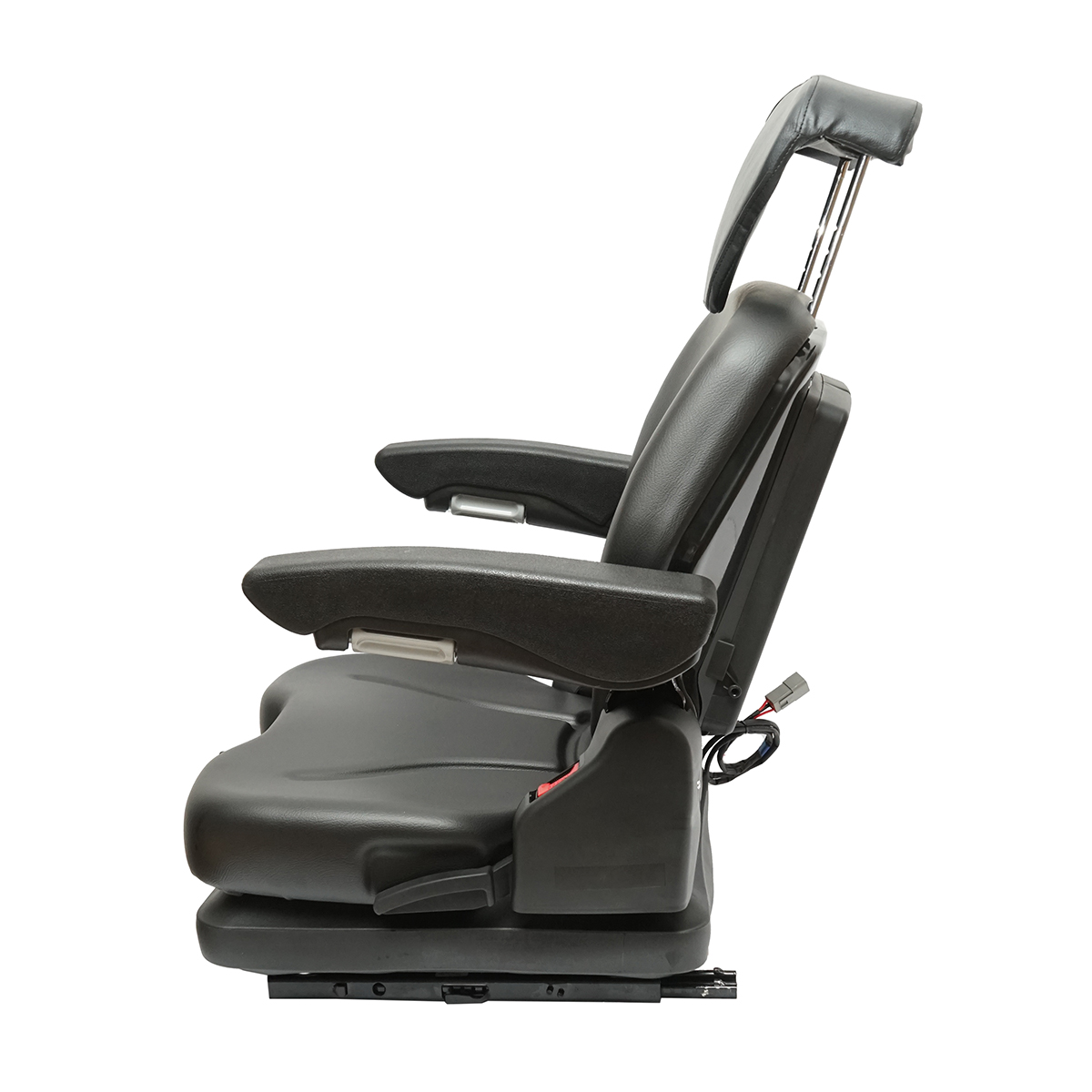 Scaun universal reglabil pentru tractor cu centura de siguranta si cotiere 610x390mm - imagine 3