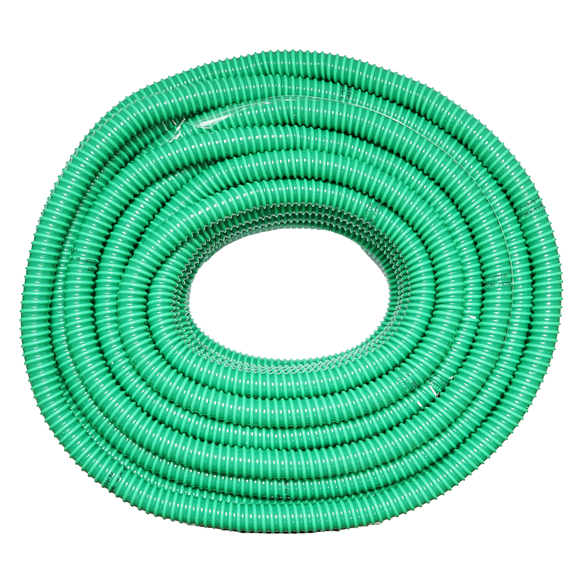 Furtun semanatoare SPC cu arc /colac de 50M verde, interior 35/3mm grosime - imagine 2