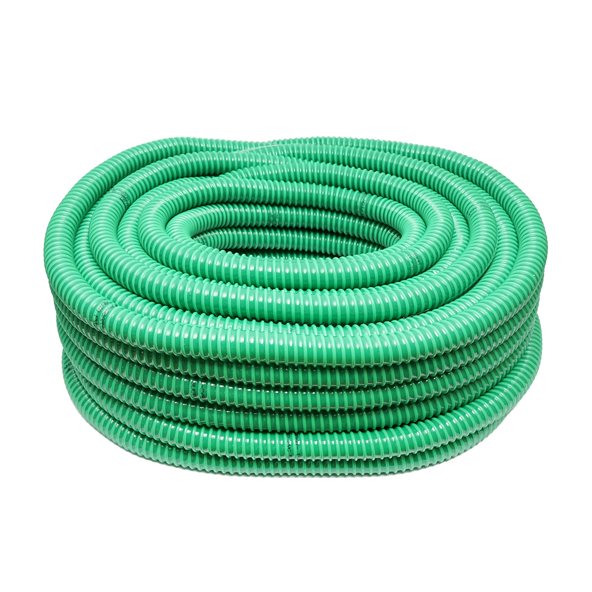 Furtun semanatoare SPC cu arc /colac de 50M verde, interior 35/3mm grosime