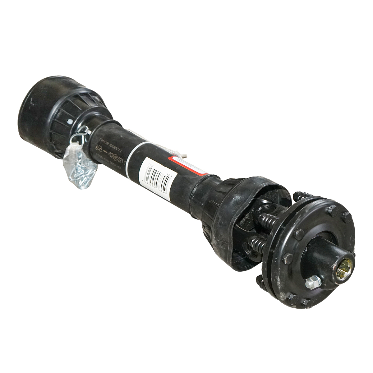 Cardan 850 mm S6 cu ambreiaj compus din 2 discuri cruce 30,2x92 (teava stea) 1 3/8 Z=6 freza - imagine 2