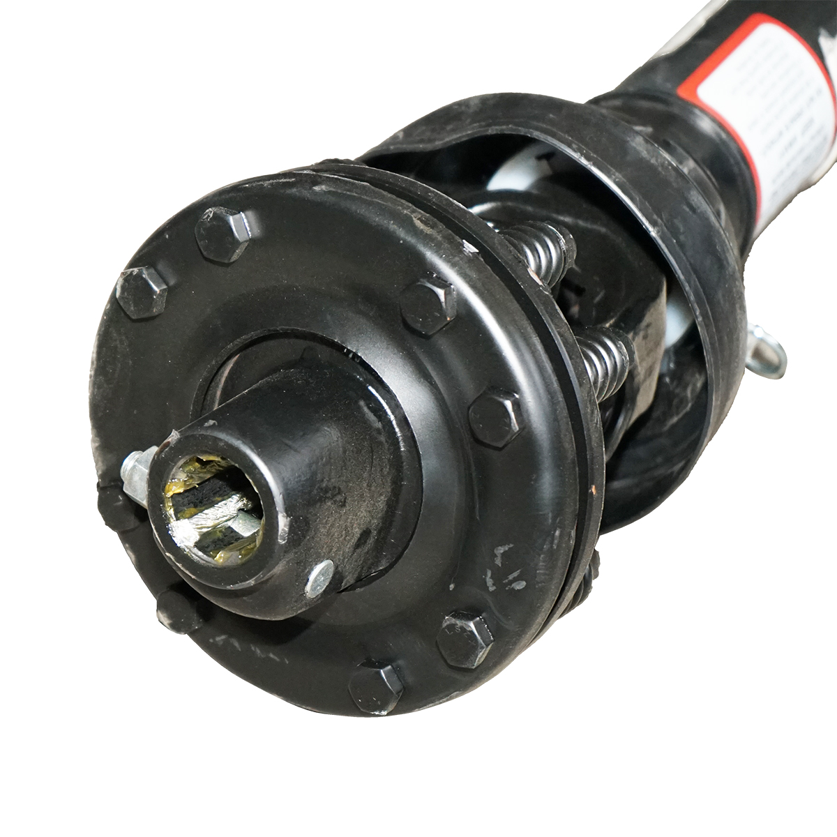 Cardan 850 mm S6 cu ambreiaj compus din 2 discuri cruce 30,2x92 (teava stea) 1 3/8 Z=6 freza - imagine 5