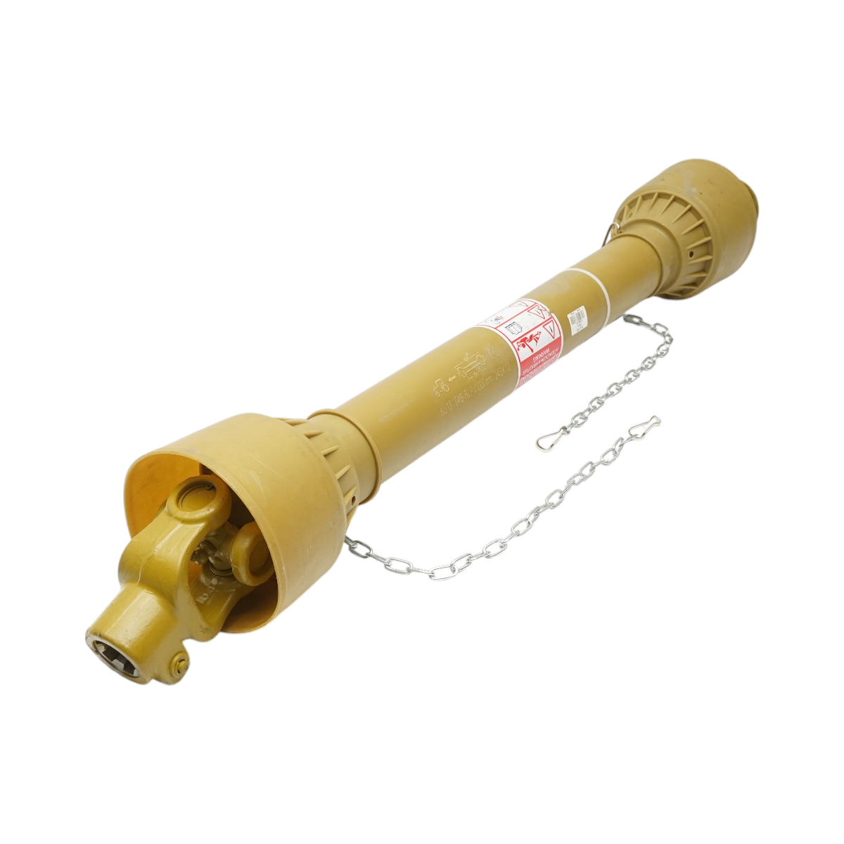 Cardan 1000 mm T4 Z=6 1 3/8 cu clichet cruce 27x75 - imagine 3