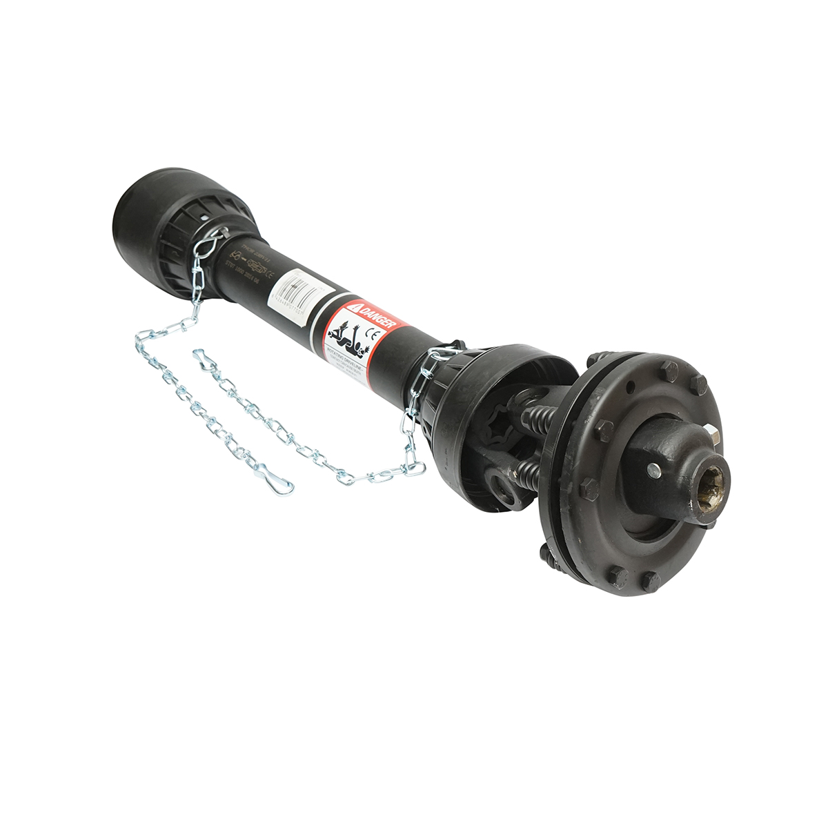 Cardan 1000 mm S7 T7 cu ambreiaj compus din 2 discuri cruce 30,2x106,5 (teava stea) 1 3/8 Z=6 freza - imagine 2