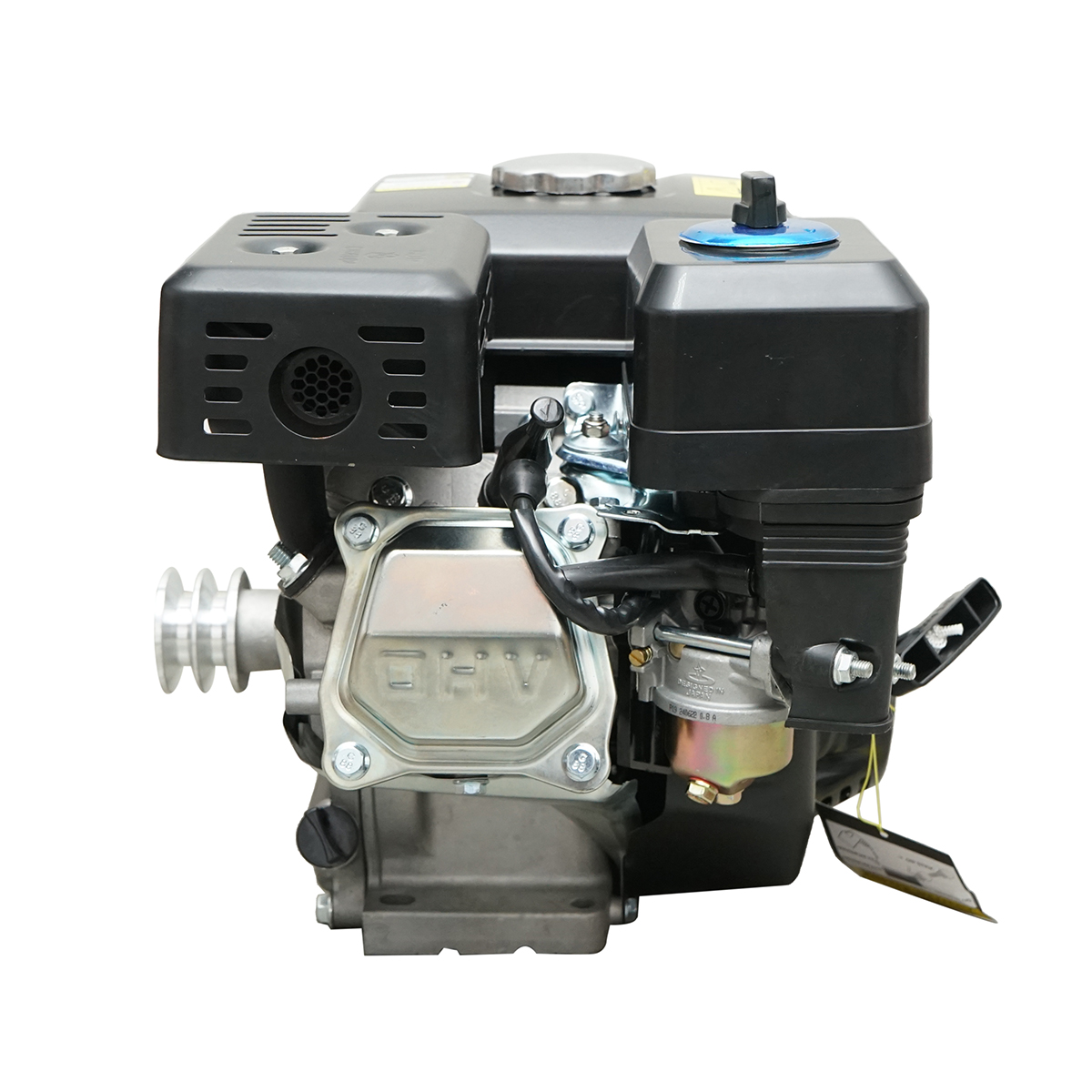 Motor pe benzina cu fulie 7.5CP, 4 timpi, ax cu pana 20mm, 212cc pornire sfoara THOR - imagine 2