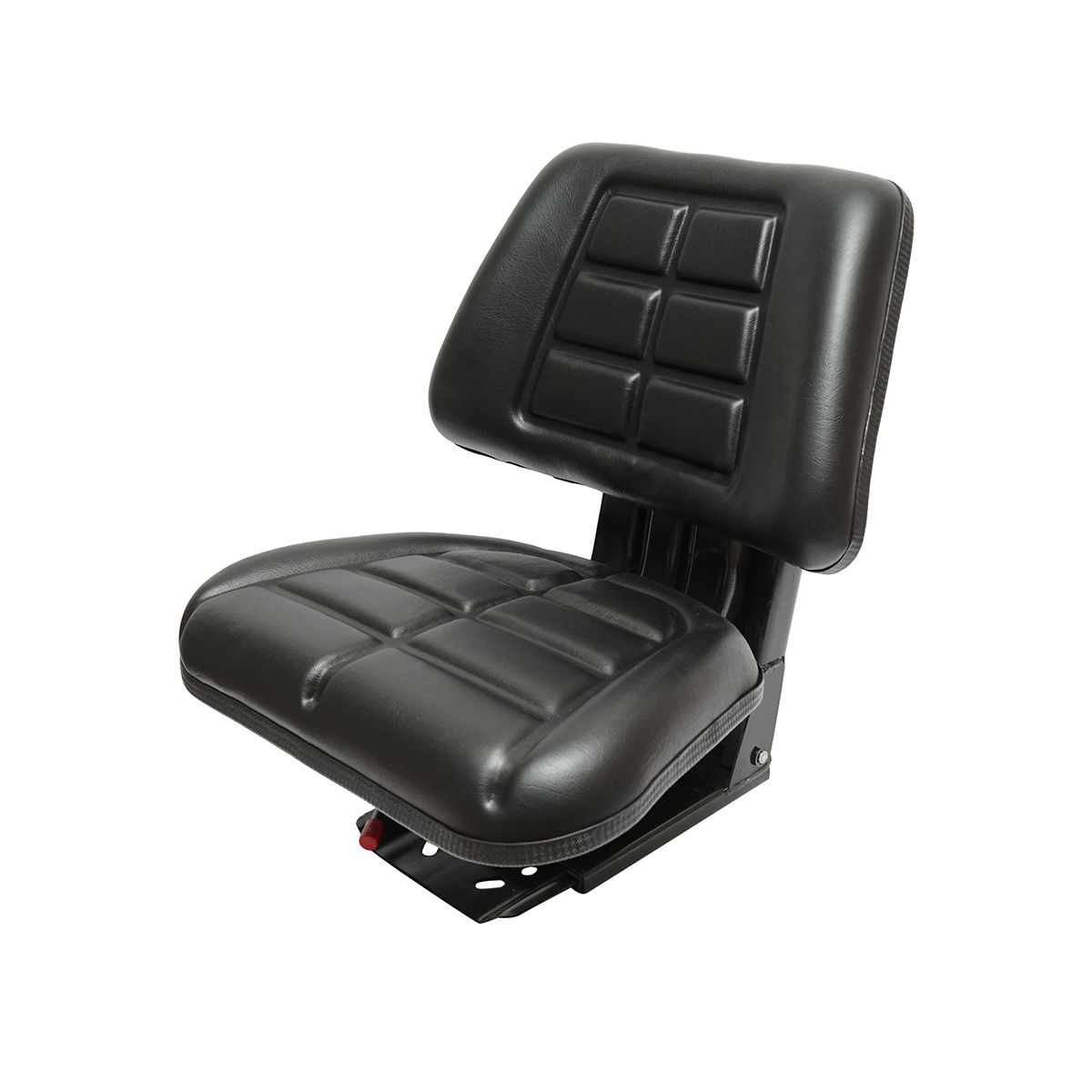 Scaun universal negru cu reglaj triplu si amortizor pentru tractor U-445