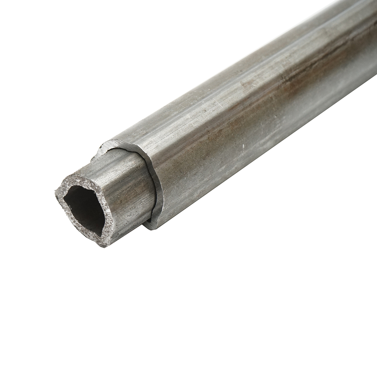 Set teava triunghiulara cardan seria T2 exterior/interior 36x29 L=1m - imagine 3