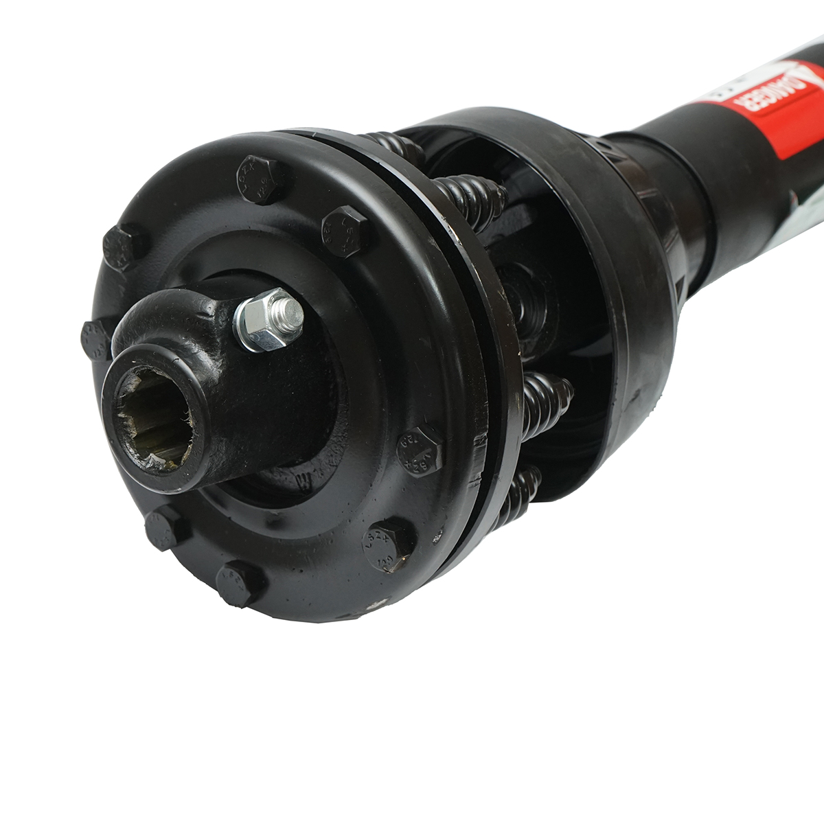 Cardan 1000 mm S6 T6 cu ambreiaj compus din 2 discuri cruce 30.2x92 (teava stea) 1 3/8 Z=6 freza - imagine 5