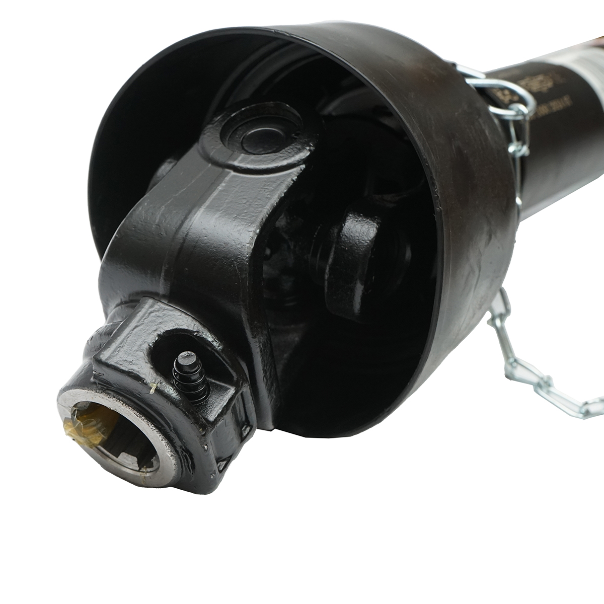 Cardan 1000 mm S6 T6 cu ambreiaj compus din 2 discuri cruce 30.2x92 (teava stea) 1 3/8 Z=6 freza - imagine 4