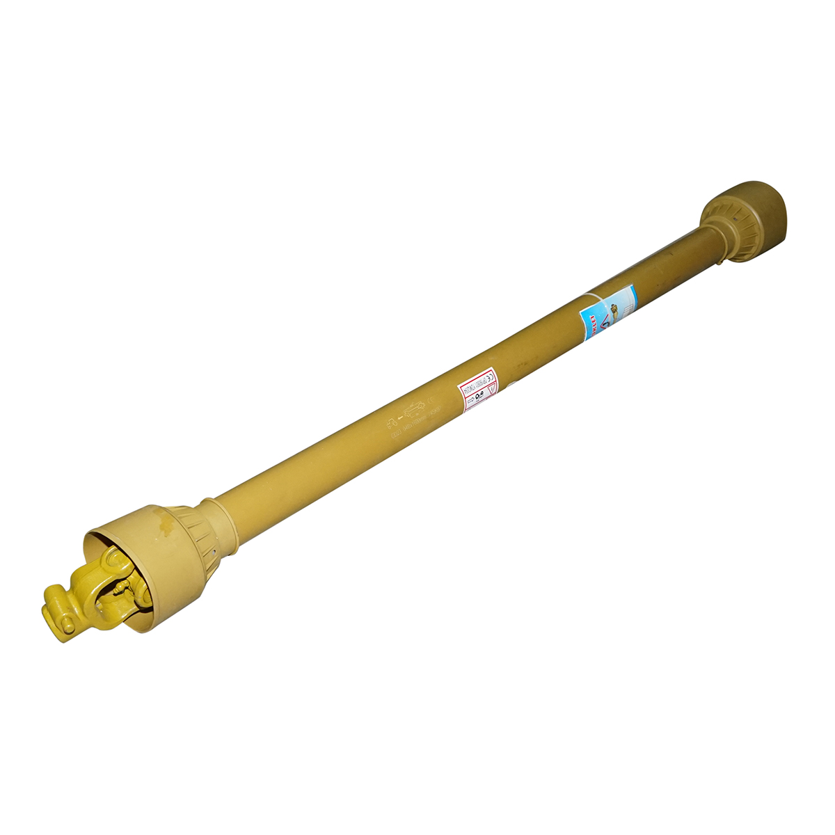 Cardan 1600 mm T4 cruce 27x74,6 (teava triunghiulara) 1 3/8 Z=6 - imagine 2