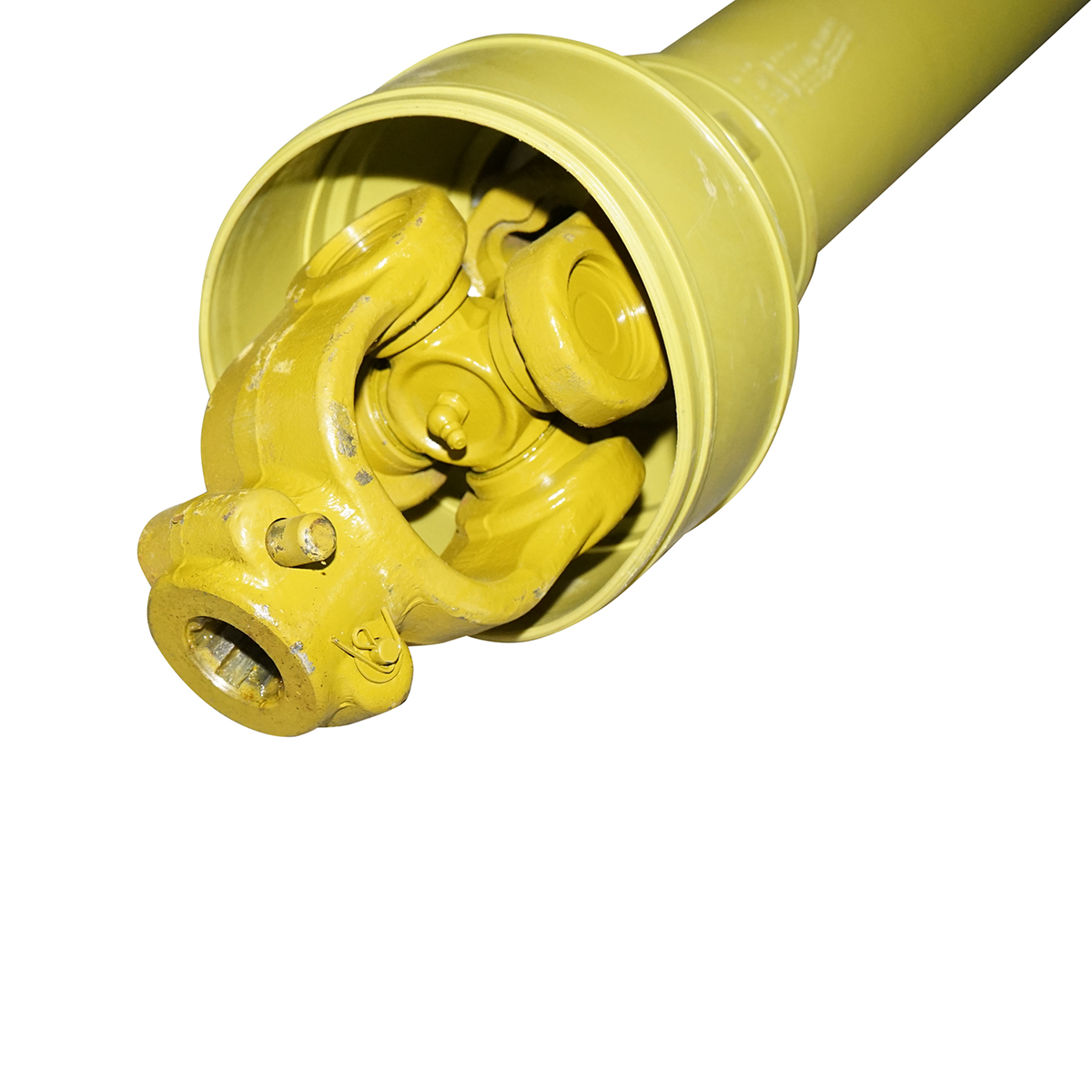 Cardan 1400 mm S9 T9 cu ambreiaj compus din 2 discuri cruce 41x108 (teava stea) 1 3/8 Z=6 - imagine 5