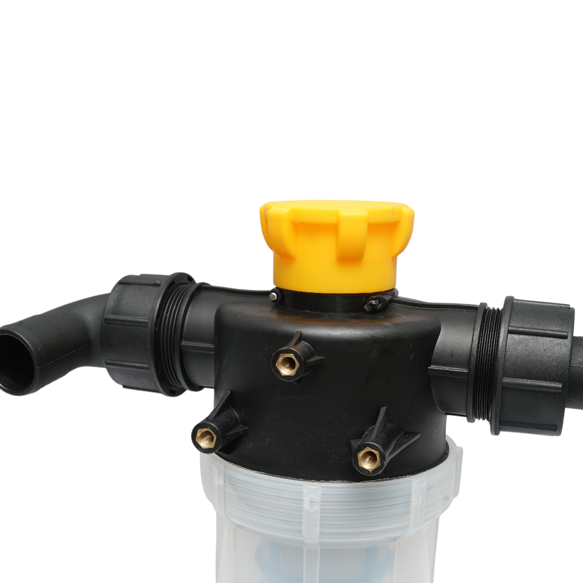 Filtru erbicidator transparent cu sita si valva autocuratare, racord 38mm - imagine 6