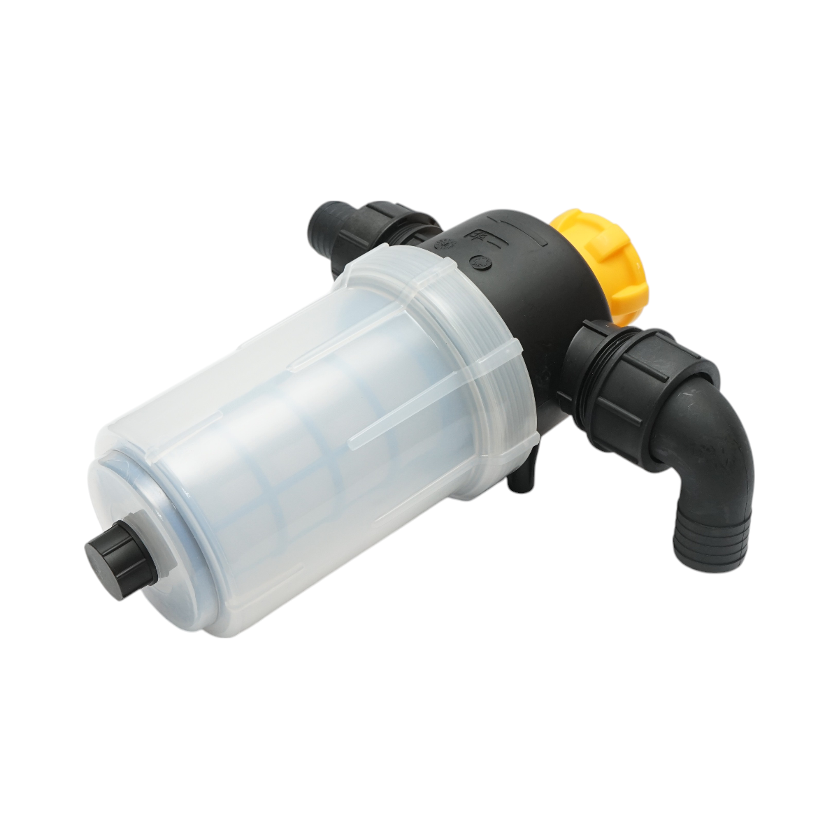 Filtru erbicidator transparent cu sita si valva autocuratare, racord 38mm - imagine 5