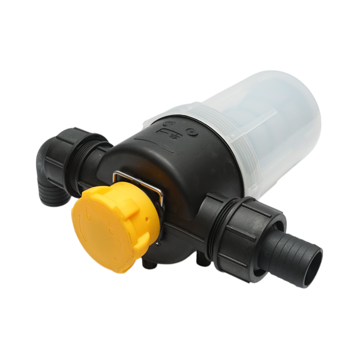 Filtru erbicidator transparent cu sita si valva autocuratare, racord 38mm - imagine 4