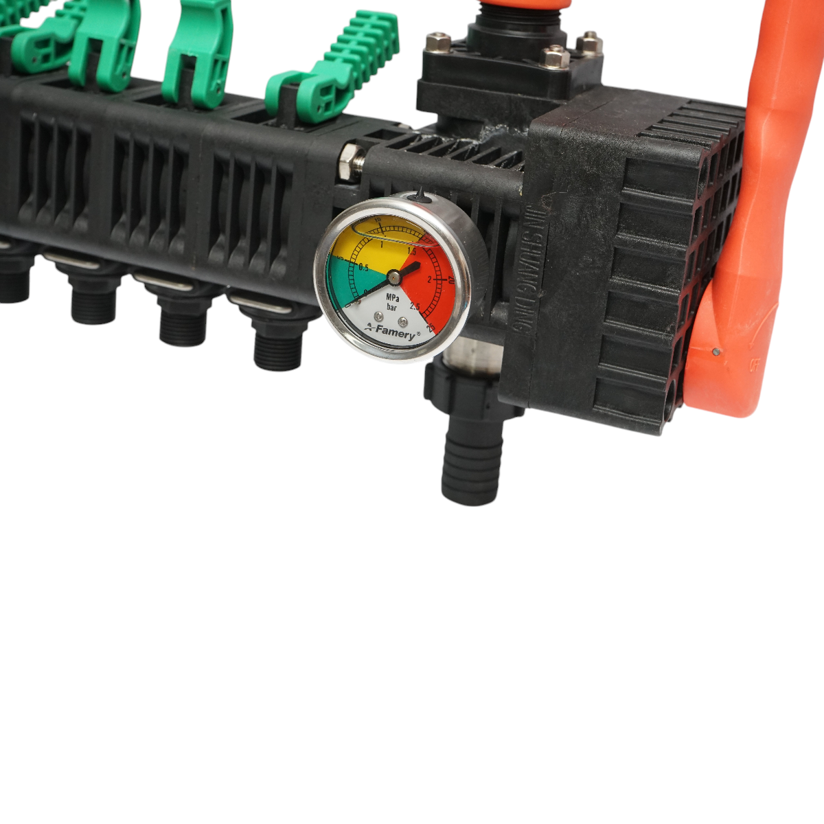 Distribuitor erbicidator cu 6 cai, manometru cu glicerina 25 bar - imagine 6