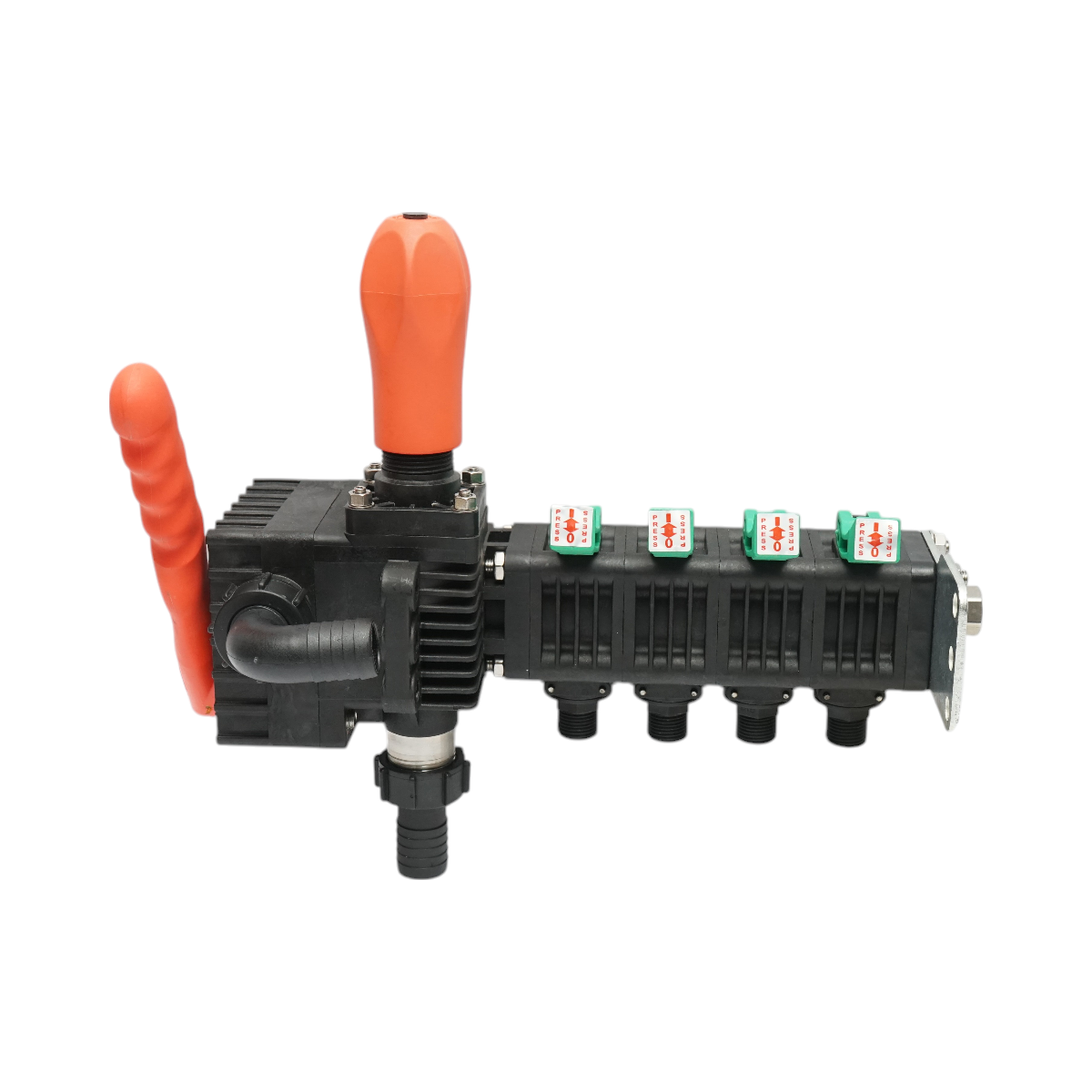 Distribuitor erbicidator cu 4 cai, manometru cu glicerina 25 bar - imagine 4