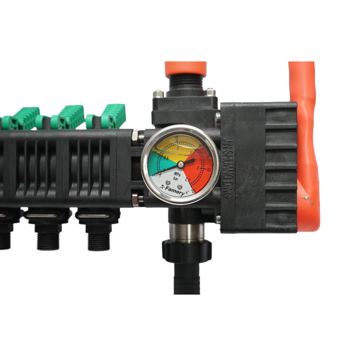 Distribuitor erbicidator cu 4 cai, manometru cu glicerina 25 bar - imagine 5