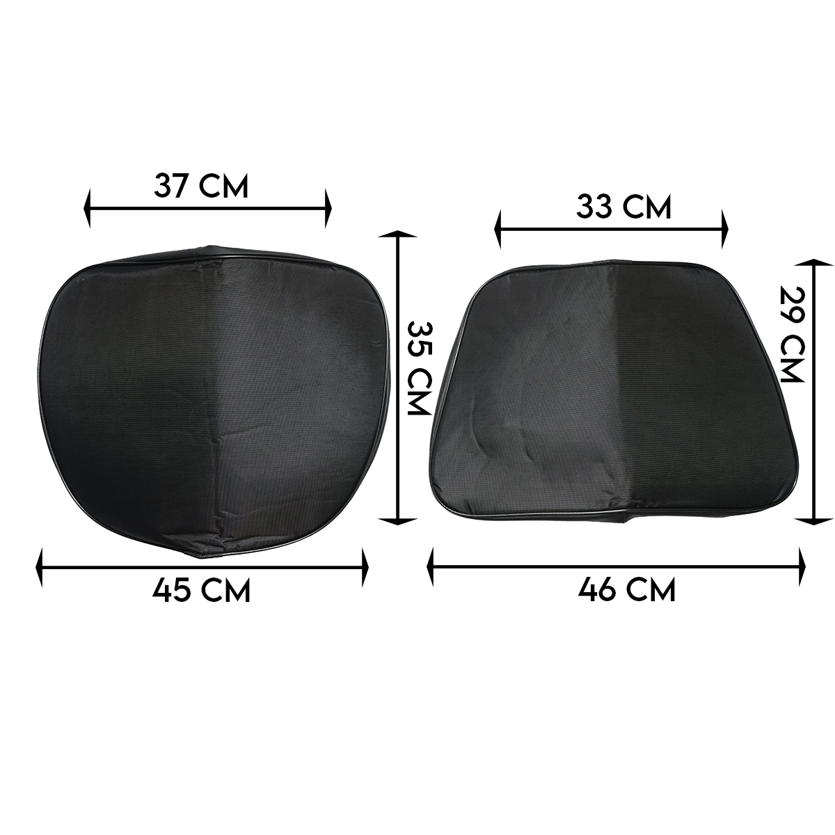 Set huse universale scaun tractor, stivuitor pentru spatar si sezut, material textil - imagine 2