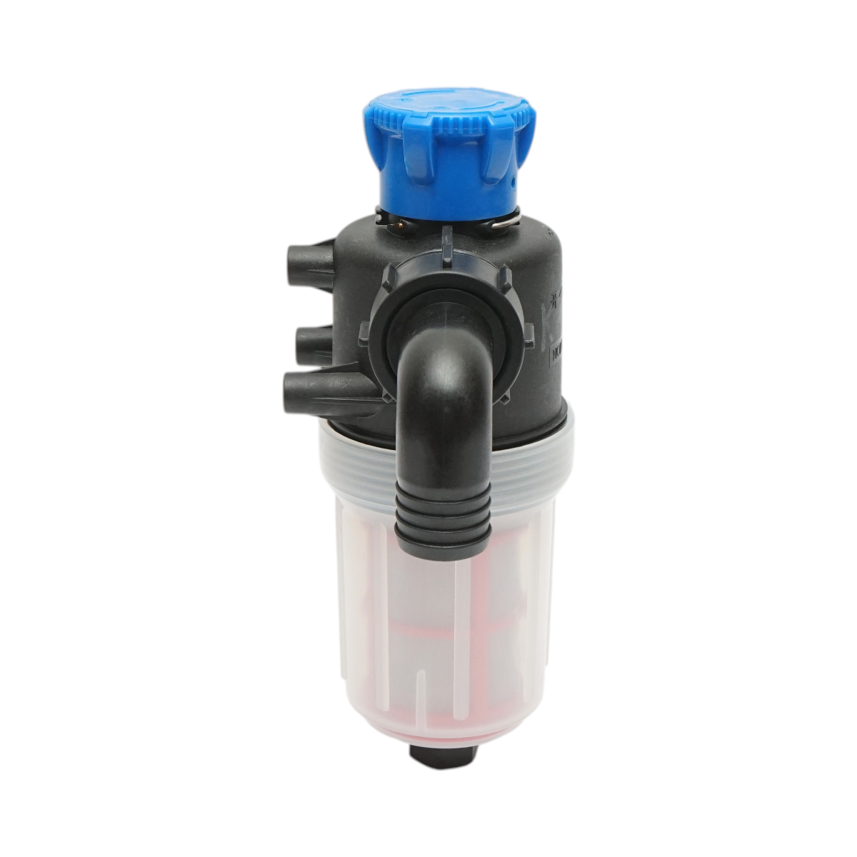 Filtru erbicidator transparent cu 2 site si valva autocuratare, racord 32mm - imagine 6