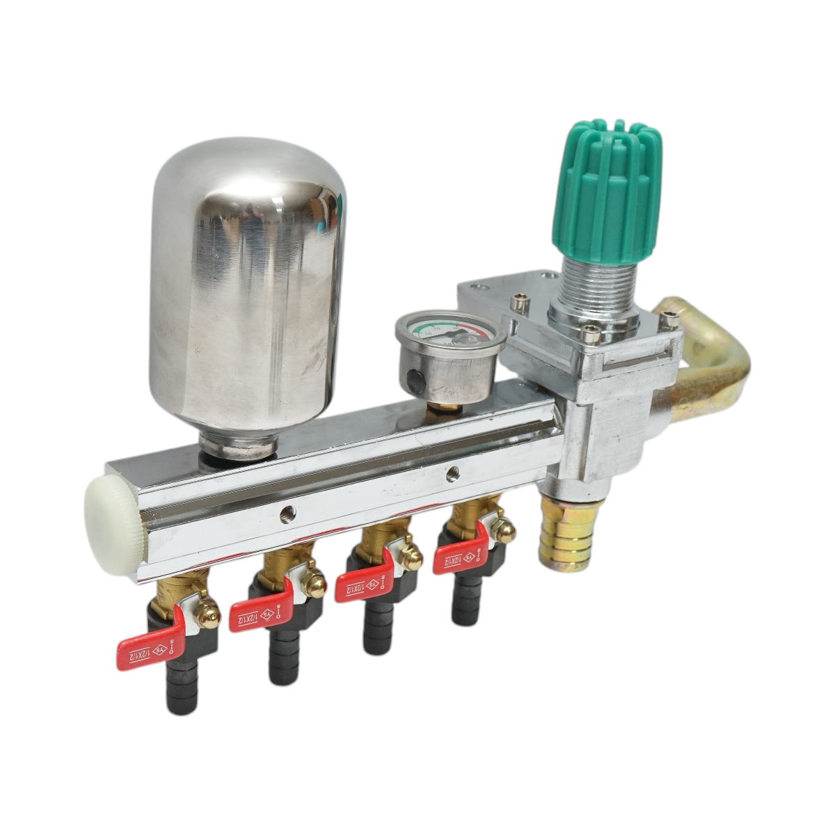 Distribuitor erbicidator cu 4 cai, manometru cu glicerina 49 bar - imagine 5