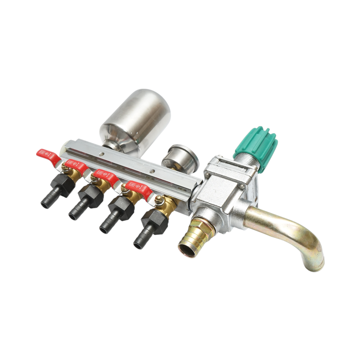 Distribuitor erbicidator cu 4 cai, manometru cu glicerina 49 bar - imagine 4