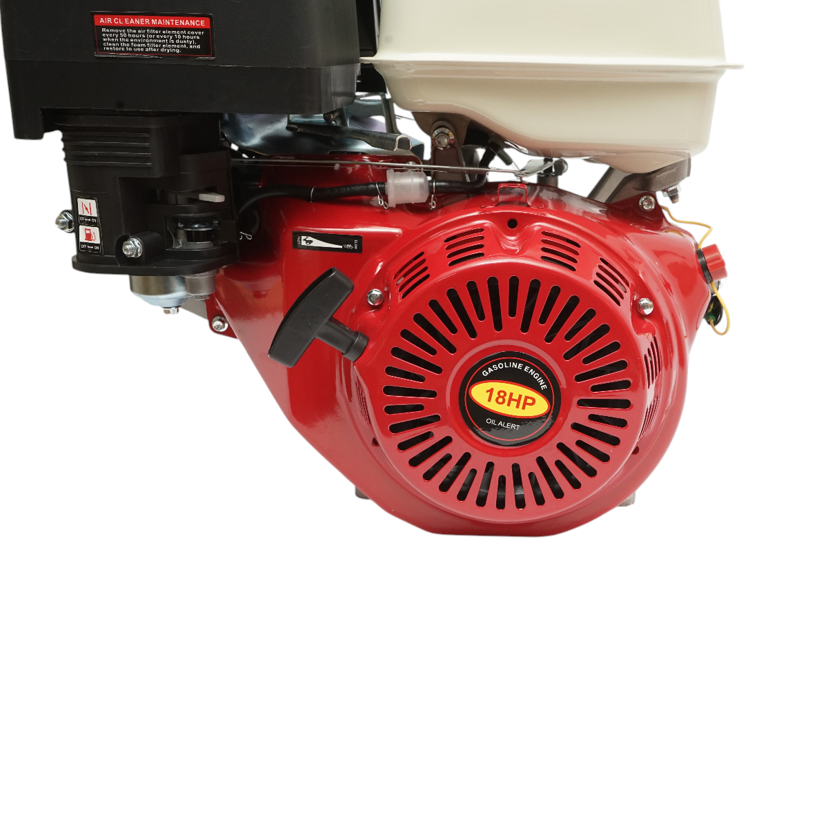 Motor pe benzina 18CP, 420cc, 4 timpi, ax cu pana 25mm, pornire sfoara Breckner Germany - imagine 5