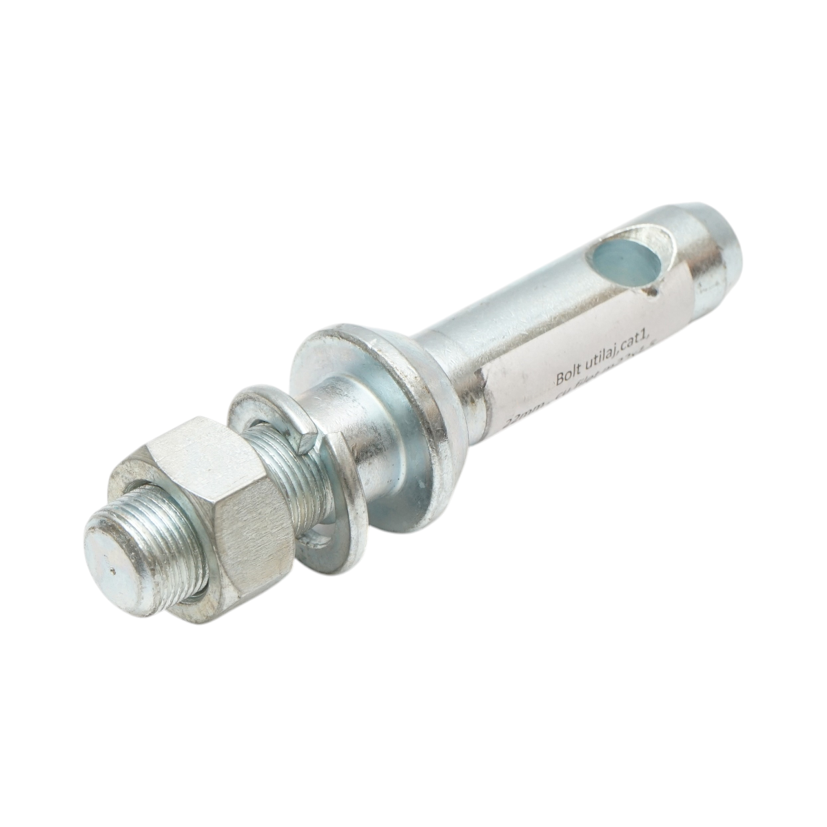 Bolt tirant cu piulita 140mm, categoria 1, filet M20x1.5, gaura 12mm - imagine 5