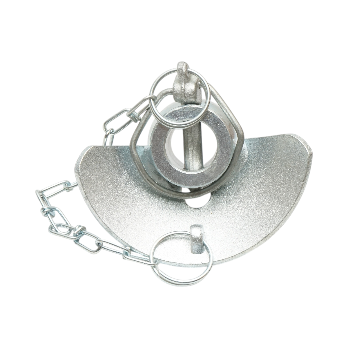 Nuca tirant lateral cu guler, lant si bolt 56x69mm, categoria 2-2 - imagine 3