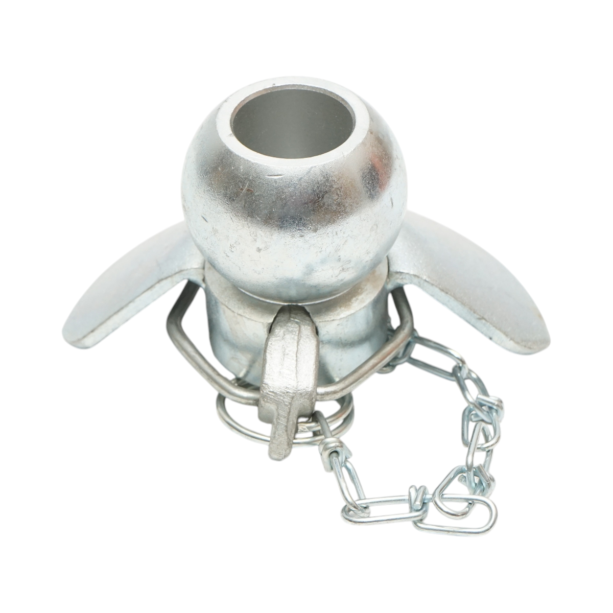 Nuca tirant lateral cu guler, lant si bolt 56x69mm, categoria 2-2