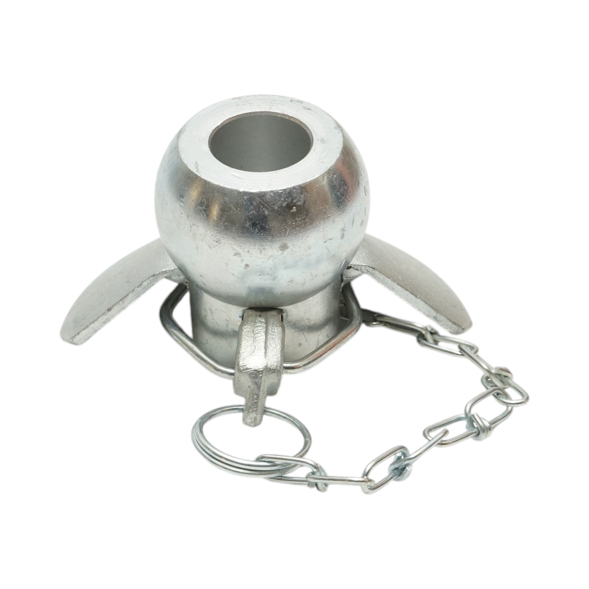 Nuca tirant lateral cu guler, lant si bolt 64x72mm, categoria 3-2