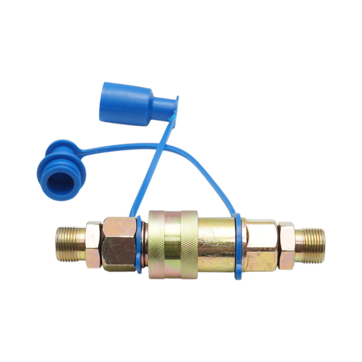 Supapa trecere mos-baba pe con cu capace plastic de protectie M20x20 - imagine 2