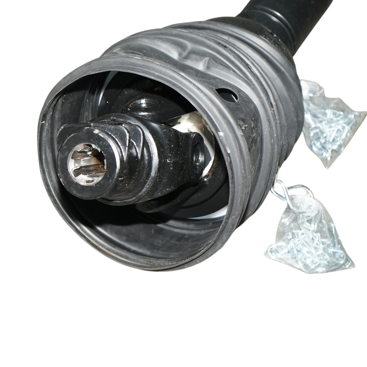 Cardan 1600mm T6 Z=6 1-3/8 dubla articulatie cruce 30.2x92 tip Walterscheid - imagine 4