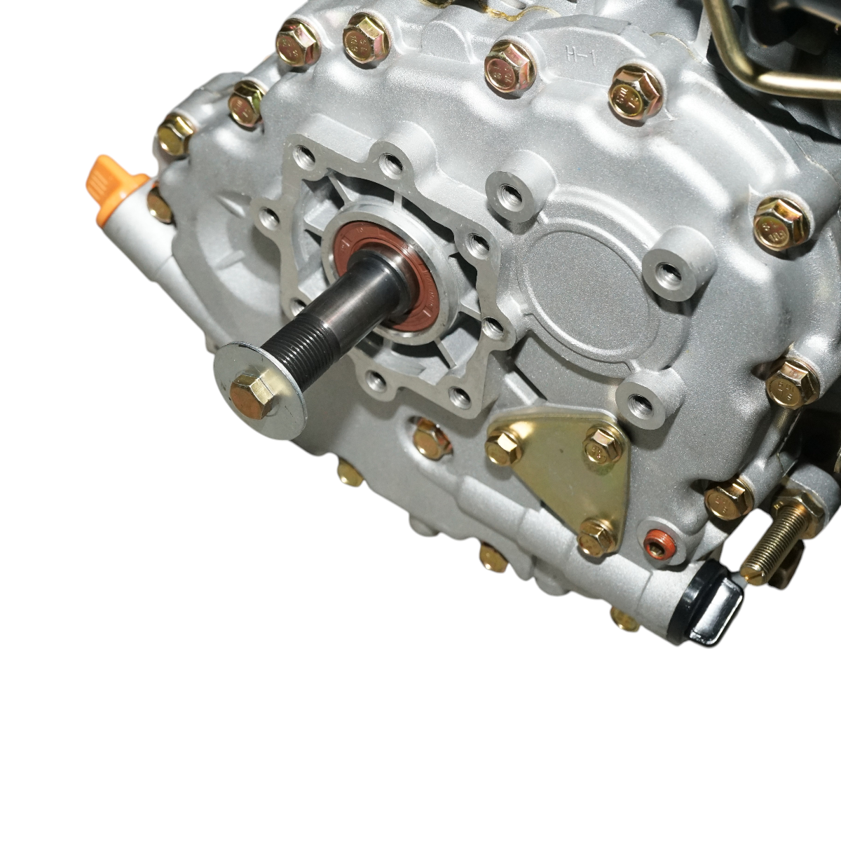 Motor diesel 5CP 173F, 247cc, turatie 3600rpm, ax rotund filetat 19.05mm, pornire sfoara Breckner Germany - imagine 6