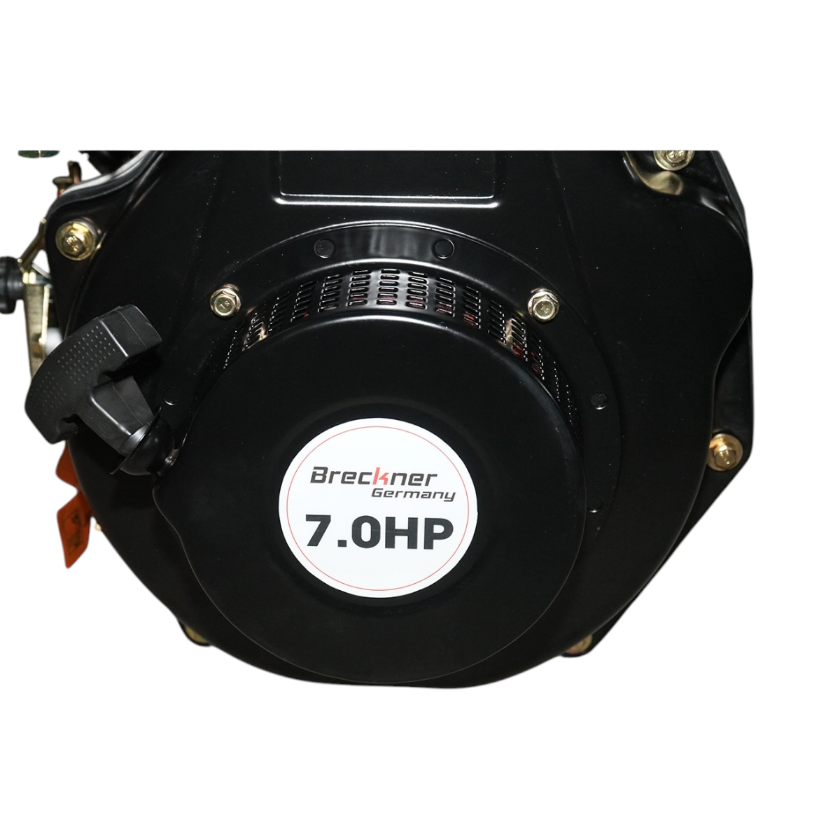 Motor diesel 7CP 178F, 296cc, turatie 3600rpm, ax rotund filetat 19.05mm, pornire sfoara Breckner Germany - imagine 10