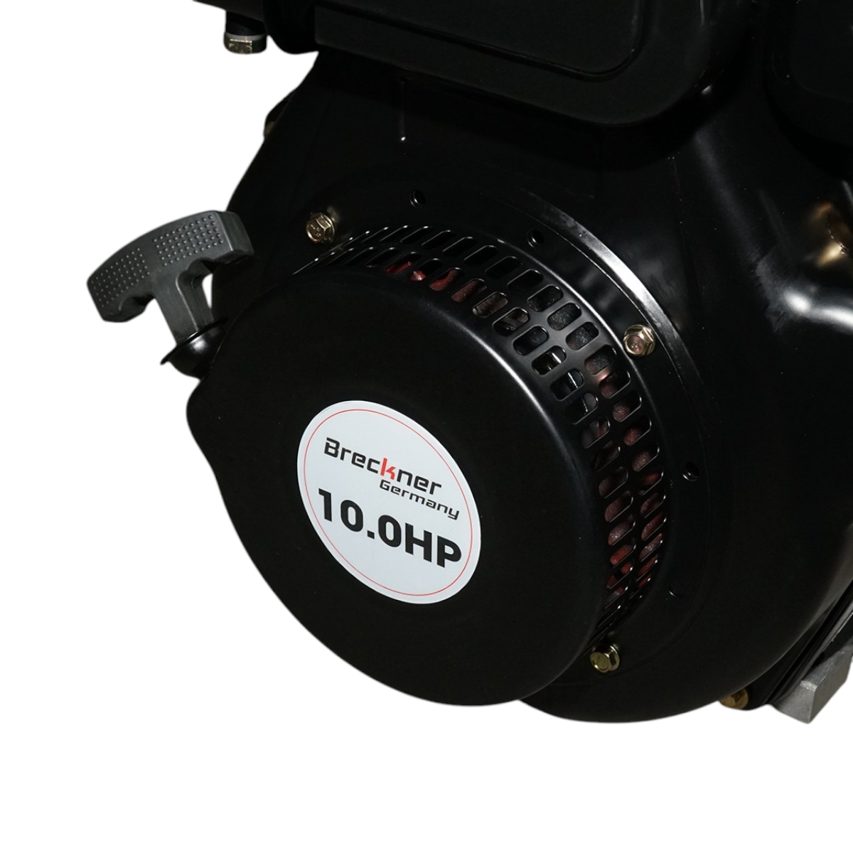 Motor diesel 10CP 186F, 418cc, turatie 3600rpm, ax rotund filetat 25.4mm, pornire sfoara Breckner Germany - imagine 11